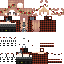 Minecraft skin texture, 64x64 pixels