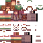 Minecraft skin texture, 64x64 pixels
