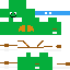 Minecraft skin texture, 64x64 pixels