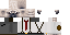 Minecraft skin texture, 64x32 legacy pixels