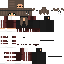 Minecraft skin texture, 64x64 pixels