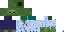 Minecraft skin texture, 64x32 legacy pixels