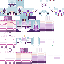 Minecraft skin texture, 64x64 pixels
