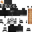 Minecraft skin texture, 64x64 pixels