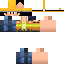 Minecraft skin texture, 64x64 pixels