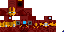 Minecraft skin texture, 64x32 legacy pixels