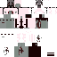 Minecraft skin texture, 64x64 pixels