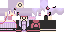 Minecraft skin texture, 64x32 legacy pixels