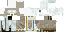 Minecraft skin texture, 64x32 legacy pixels