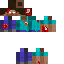 Minecraft skin texture, 64x64 pixels