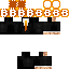 Minecraft skin texture, 64x64 pixels
