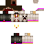 Minecraft skin texture, 64x64 pixels