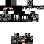 Minecraft skin texture, 64x64 pixels