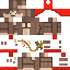 Minecraft skin texture, 64x64 pixels