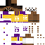 Minecraft skin texture, 64x64 pixels
