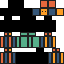 Minecraft skin texture, 64x64 pixels
