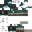 Minecraft skin texture, 64x64 pixels