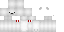 Minecraft skin texture, 64x32 legacy pixels