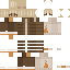 Minecraft skin texture, 64x64 pixels