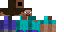 Minecraft skin texture, 64x32 legacy pixels