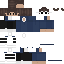 Minecraft skin texture, 64x64 pixels