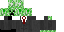 Minecraft skin texture, 64x32 legacy pixels