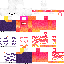 Minecraft skin texture, 64x64 pixels