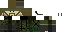 Minecraft skin texture, 64x32 legacy pixels