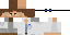 Minecraft skin texture, 64x32 legacy pixels