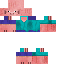 Minecraft skin texture, 64x64 pixels