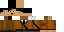 Minecraft skin texture, 64x32 legacy pixels