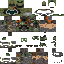 Minecraft skin texture, 64x64 pixels