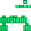 Minecraft skin texture, 64x64 pixels