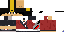 Minecraft skin texture, 64x32 legacy pixels