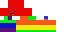 Minecraft skin texture, 64x32 legacy pixels