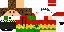 Minecraft skin texture, 64x32 legacy pixels