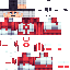 Minecraft skin texture, 64x64 pixels