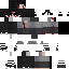 Minecraft skin texture, 64x64 pixels