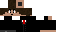 Minecraft skin texture, 64x32 legacy pixels
