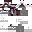 Minecraft skin texture, 64x64 pixels