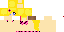 Minecraft skin texture, 64x32 legacy pixels
