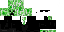 Minecraft skin texture, 64x32 legacy pixels