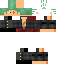 Minecraft skin texture, 64x64 pixels