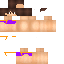 Minecraft skin texture, 64x64 pixels