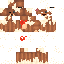 Minecraft skin texture, 64x64 pixels