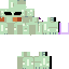 Minecraft skin texture, 64x64 pixels