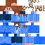 Minecraft skin texture, 64x64 pixels