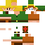 Minecraft skin texture, 64x64 pixels