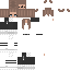Minecraft skin texture, 64x64 pixels