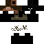 Minecraft skin texture, 64x64 pixels